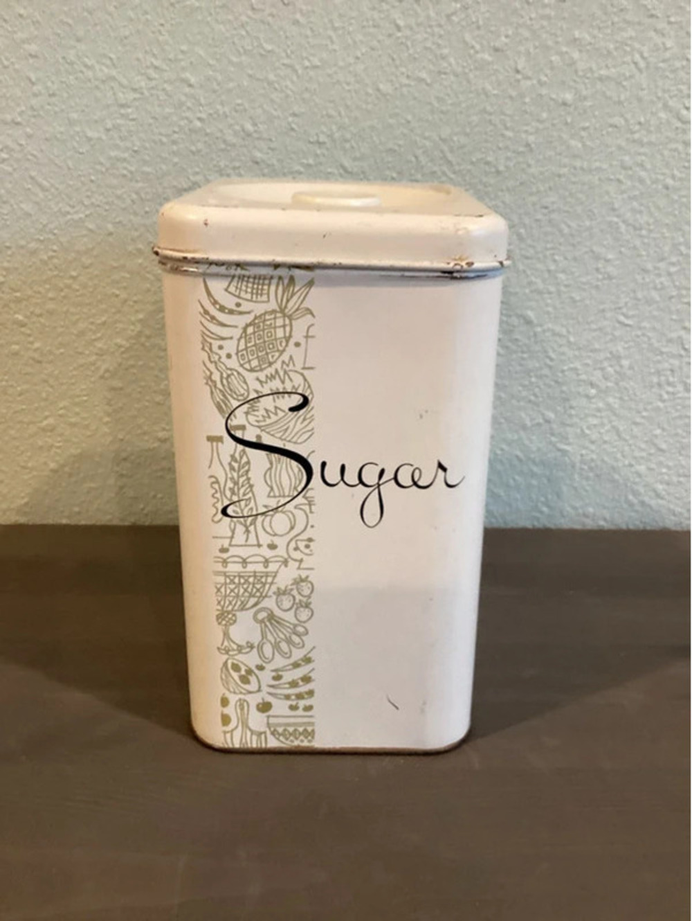 Mid Century Modern Harvell Sugar Canister